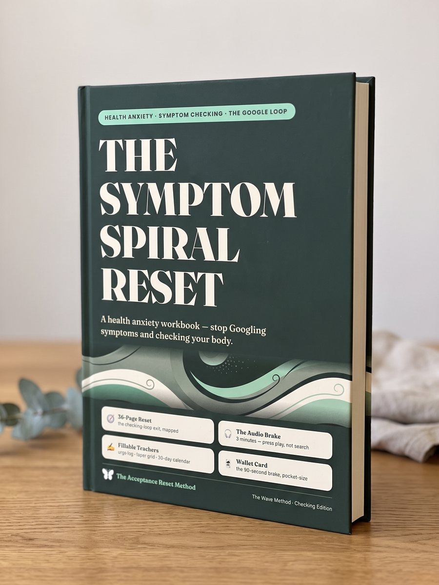 The Symptom Spiral Reset — printable anxiety & panic workbook