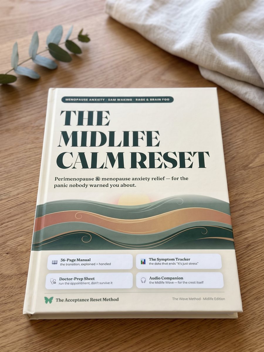 The Midlife Calm Reset — printable anxiety & panic workbook