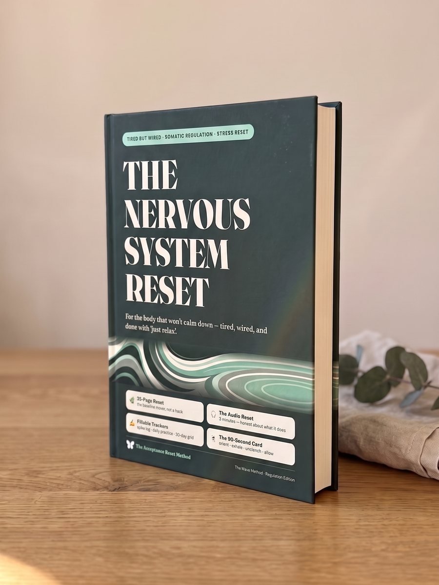 The Nervous System Reset — printable anxiety & panic workbook