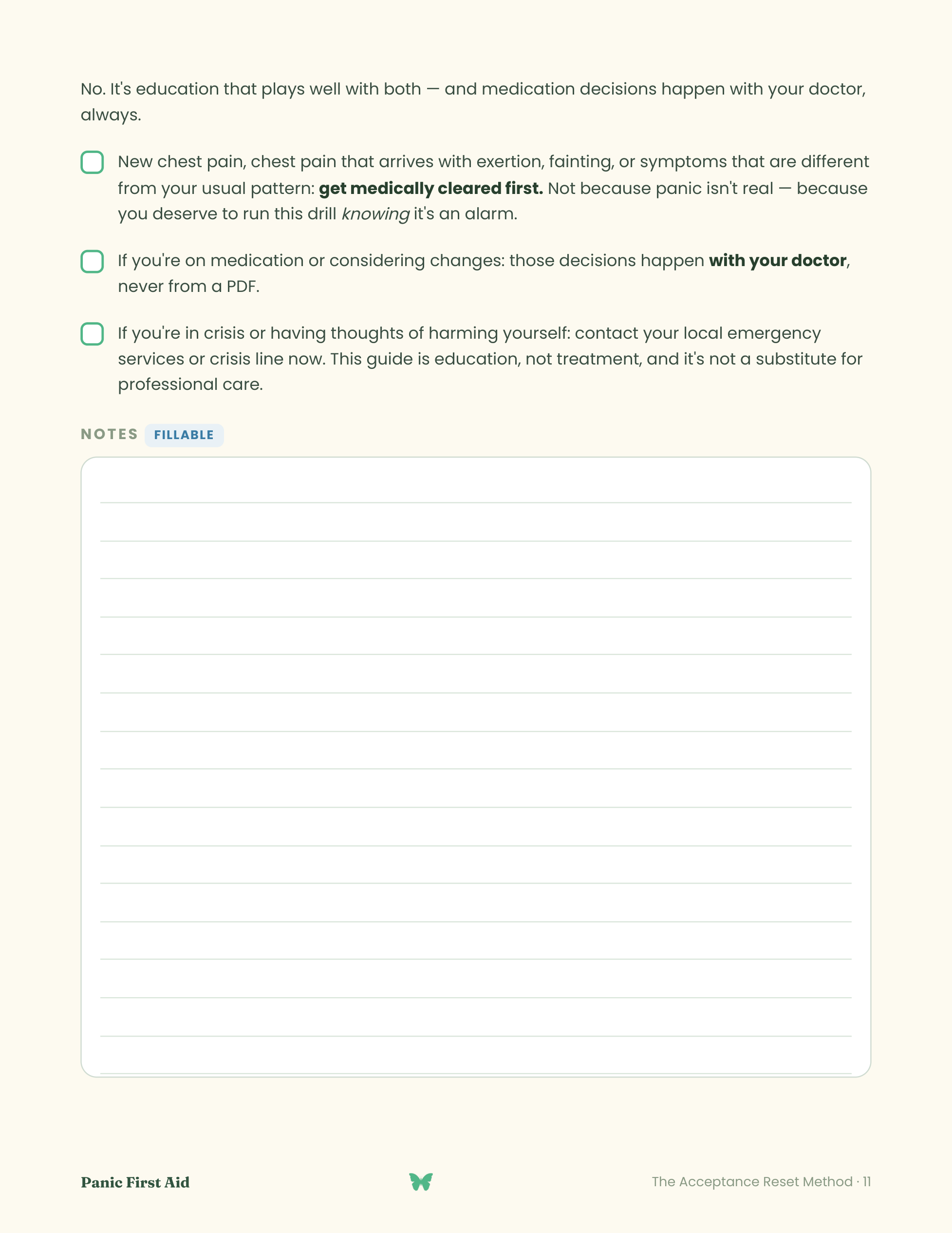Inside Panic First Aid — page 2