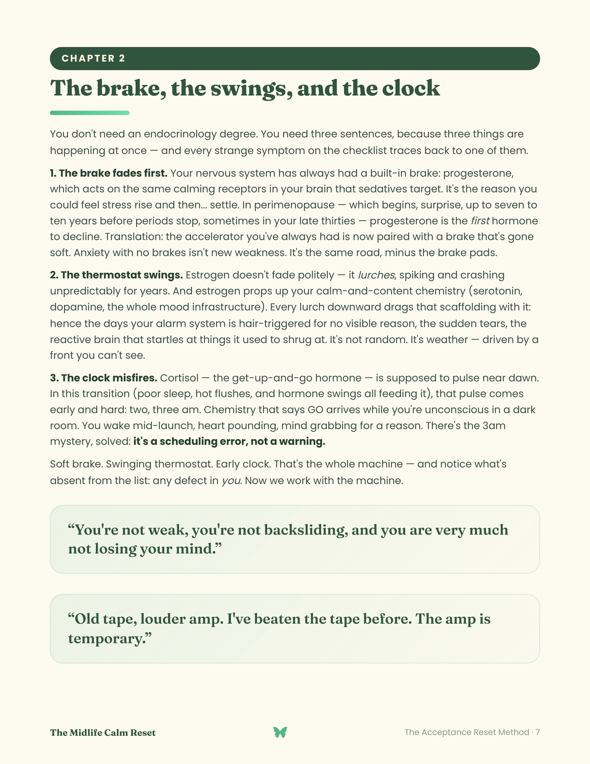 Inside The Midlife Calm Reset — page 1