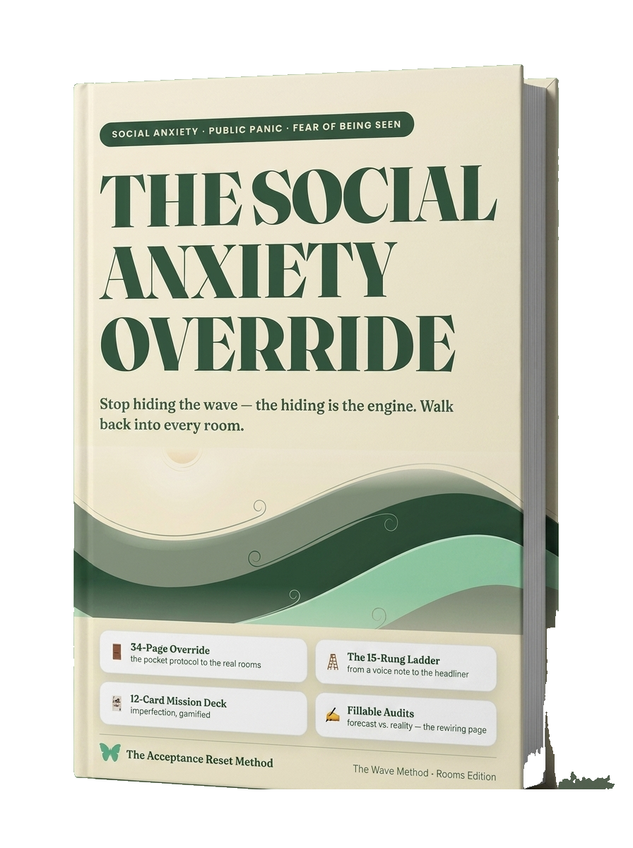 The The Social Anxiety Override — kit mockup