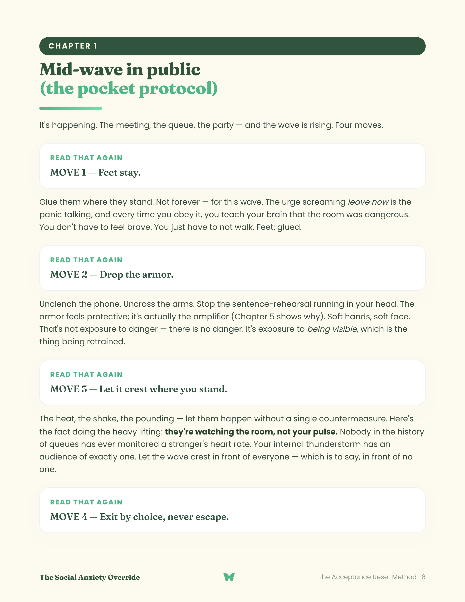 Inside The Social Anxiety Override — page 1